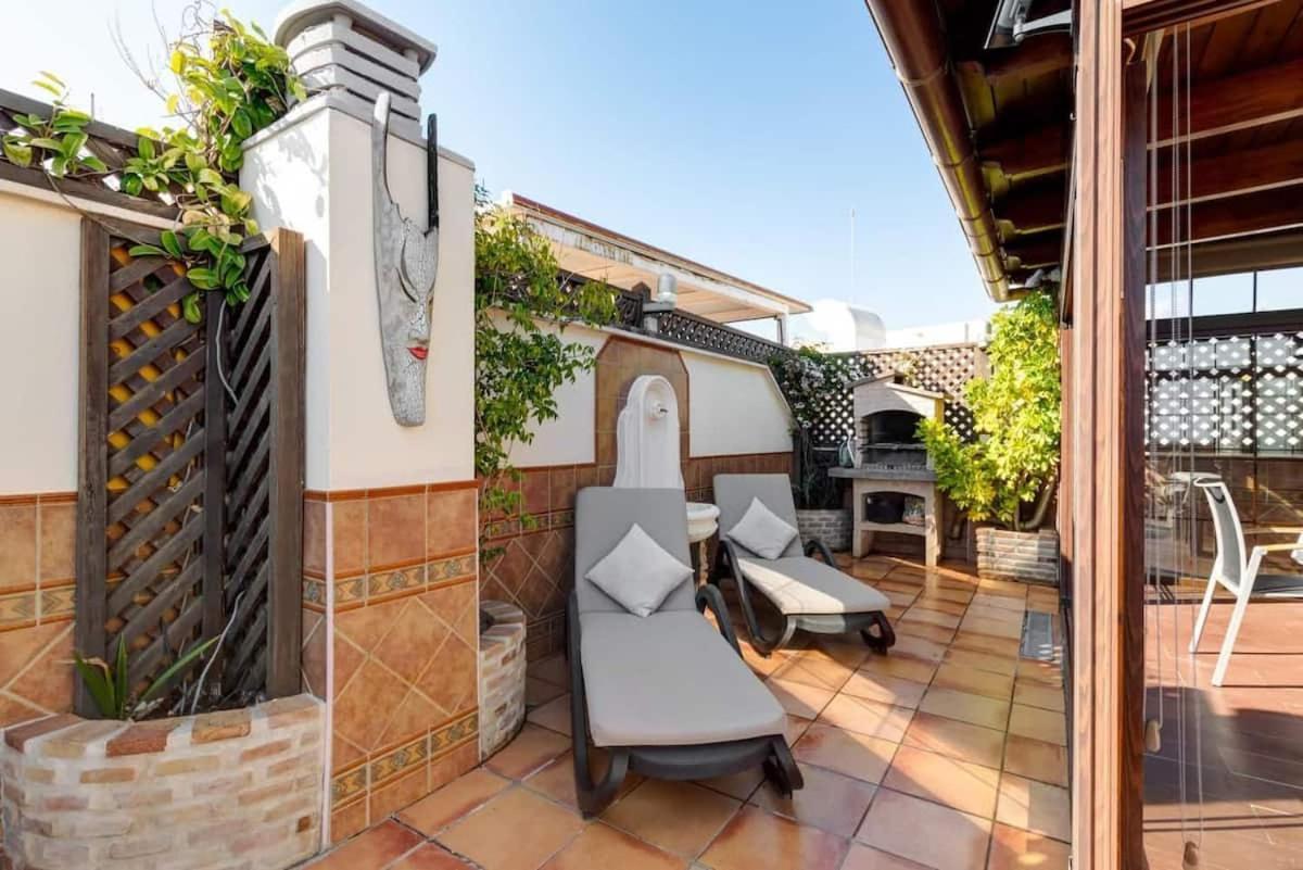 Apartamento Stunning Penthouse In The Centre Of Nerja Exterior foto